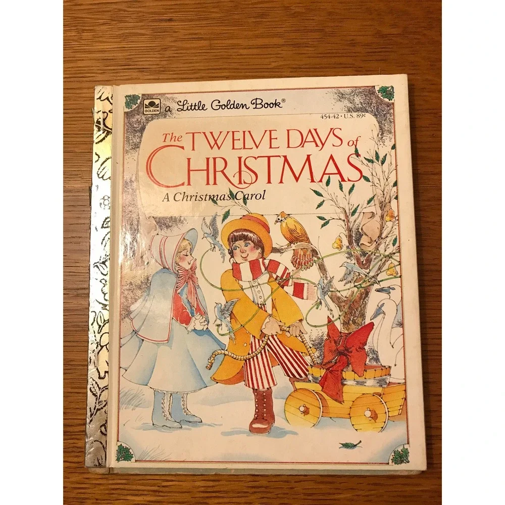 Vintage Golden Books, Children's Books, Christmas Golden Books, 1949, 1980, 1983